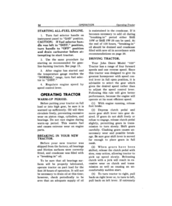 Alternative view of John Deere 420 Crawlers Operator's Manuals (OMT20)