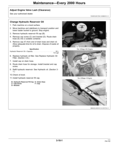 Alternative view of John Deere 310J, 310SJ Backhoes Operator's Manuals (OMT210365)