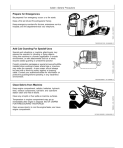 Alternative view of John Deere 700J Crawler Dozers Operator's Manuals (OMT211725)