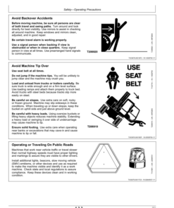 Alternative view of John Deere 180CW, 210CW Excavators Operator's Manuals (OMT213055)