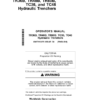 John Deere TR36B, TR48B, TR60B, TC36, TC48 Worksite Pro Attachments Operator's Manuals (OMT213378)