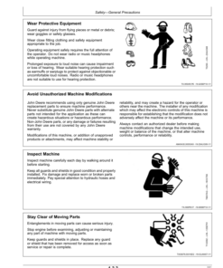 Alternative view of John Deere CT322, CT332 Skid Steers Operator's Manuals (OMT215996)