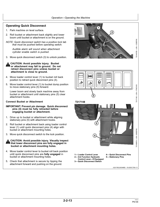 John Deere 344J Loaders Operator's Manuals (OMT217890) - Image 3