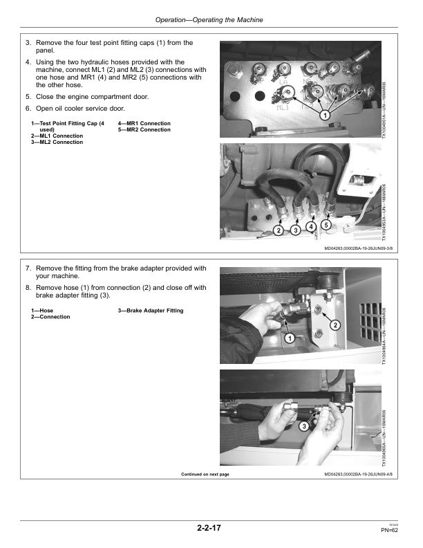 John Deere 950J Crawler Dozers Operator's Manuals (OMT218824) - Image 3