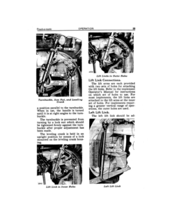 Alternative view of John Deere Tractor Model 420 Hi-Crop Operator's Manual (OMT221255)
