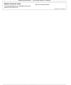 Alternative view of John Deere 250D, 300D Articulated Dump Trucks Operator's Manuals (OMT224115)