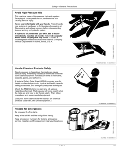 Alternative view of John Deere HB60, HB85 Hydraulic Breakers Operator's Manuals (OMT226807)