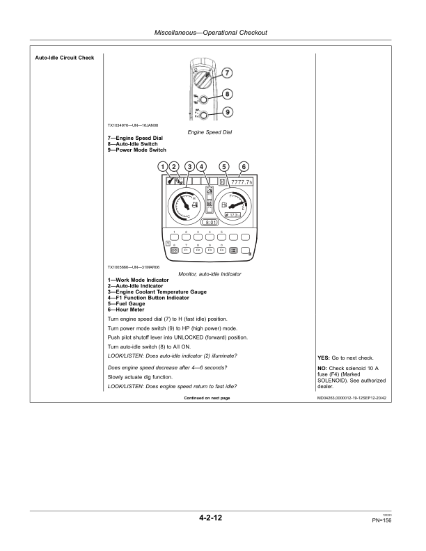 John Deere 225DLC Excavators Operator's Manuals (OMT226914) - Image 3