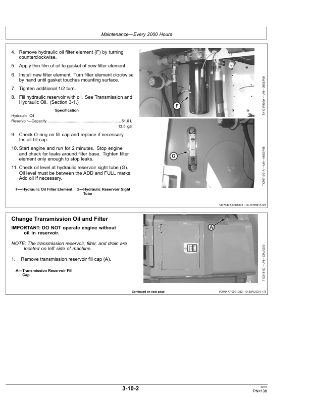 John Deere 700J Crawler Dozers Operator's Manuals (OMT227267) - Image 3