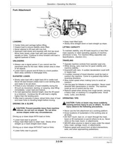 Alternative view of John Deere 744K Loaders Operator's Manuals (OMT228001)