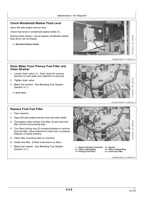 John Deere 644J Loaders Operator's Manuals (OMT229851) - Image 3