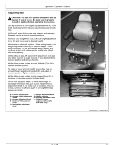 Alternative view of John Deere 724J Loaders Operator's Manuals (OMT229857)