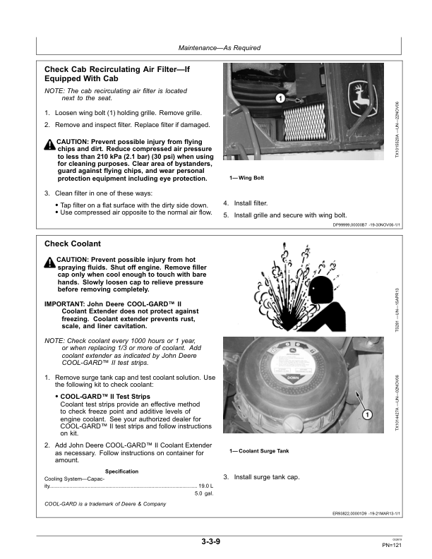 John Deere 444J Loaders Operator's Manuals (OMT229863) - Image 3