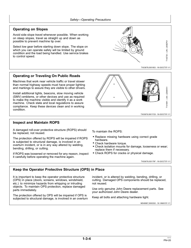 John Deere 848H Skidders Operator's Manuals (OMT230201) - Image 3