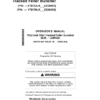 John Deere 753J, 759J Tracked Feller Bunchers Operator's Manuals (OMT231007)
