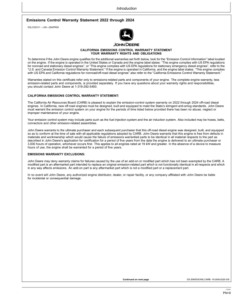 Alternative view of John Deere 2954D Loggers Operator's Manuals (OMT231397)