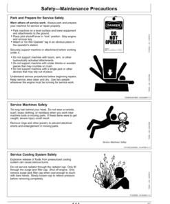 Alternative view of John Deere 2154D Log Loaders Operator's Manuals (OMT231419)