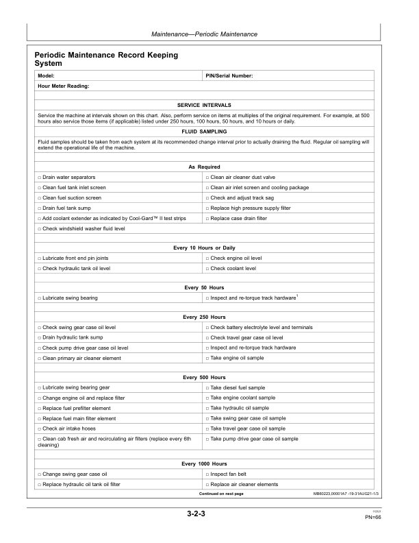 John Deere ZAXIS210F-3 Processors Operator's Manuals (OMT231449) - Image 2
