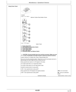 Alternative view of John Deere ZAXIS240F-3 Processors Operator's Manuals (OMT231461)