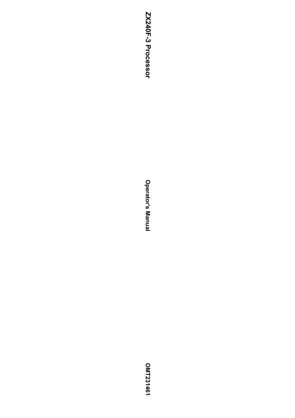 John Deere ZAXIS240F-3 Processors Operator's Manuals (OMT231461) - Image 3
