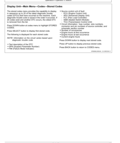 Alternative view of John Deere 544K Loaders Operator's Manuals (OMT231639)