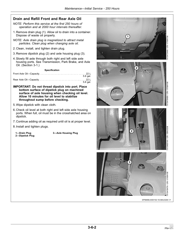 John Deere 724K Loaders Operator's Manuals (OMT231733) - Image 3