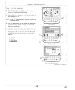Alternative view of John Deere HH100 Hydraulic Hammers Operator's Manuals (OMT237886)
