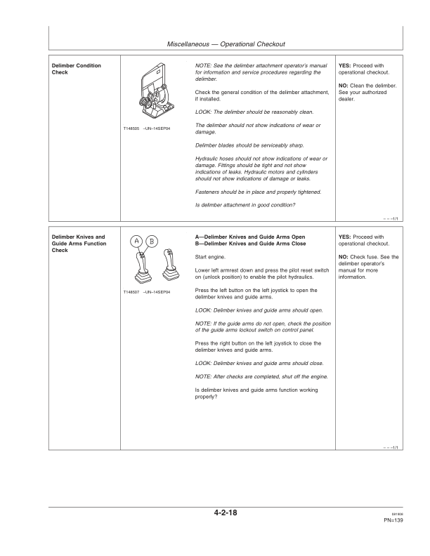 John Deere 335C, 437C Knuckleboom Loader Operator's Manuals (OMT240300) - Image 3