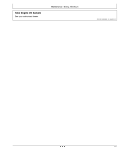 Alternative view of John Deere 210LJ Landscape Loaders Operator's Manuals (OMT243448)