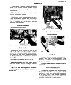 Alternative view of John Deere 300 Tractors Operator's Manuals (OMT24467)