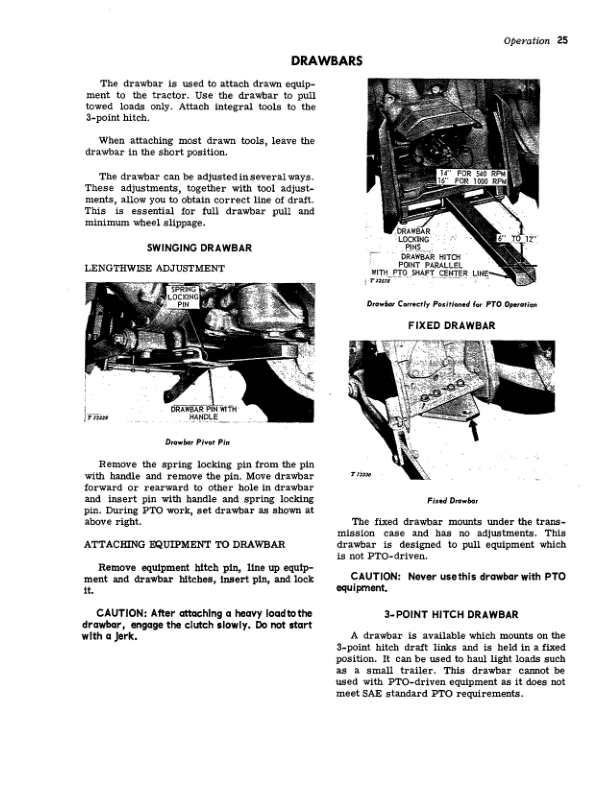 John Deere 300 Tractors Operator's Manuals (OMT24467) - Image 2