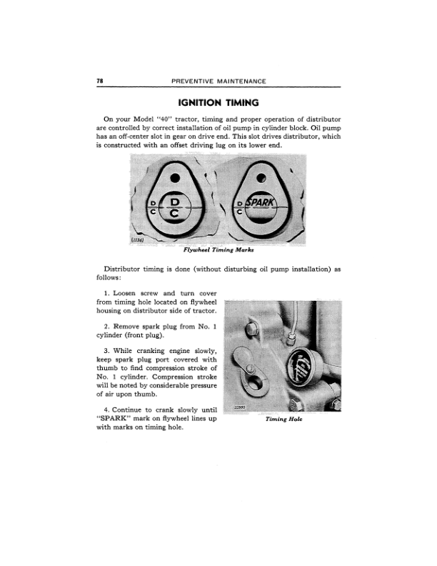 John Deere Model 40 Series Tractor Operator's Manual (OMT2455) - Image 3