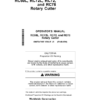John Deere RC60L, RC72L, RC72, RC78 Rotary Cutters Operator's Manuals (OMT247697)