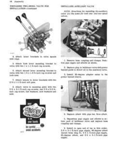 Alternative view of John Deere 3100, 3110 Attachments Operator's Manuals (OMT25095)