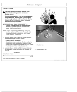 Alternative view of John Deere 304J Loaders Operator's Manuals (OMT251434)