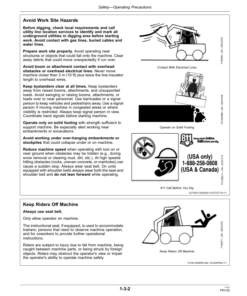 Alternative view of John Deere 326D, 328D, 332D Skid Steers Operator's Manuals (OMT253018)