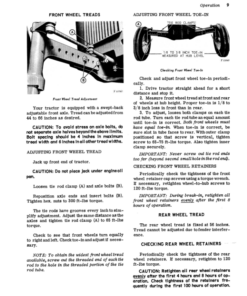 Alternative view of John Deere 2020 Grove Tractor (000000-080196) Operator's Manual (OMT25961)