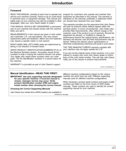 Alternative view of John Deere 724K Loaders Operator's Manuals (OMT260550)