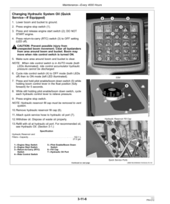 Alternative view of John Deere 624K Loaders Operator's Manuals (OMT260575)