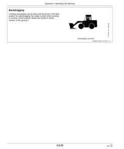 Alternative view of John Deere 524K Loaders Operator's Manuals (OMT260584)