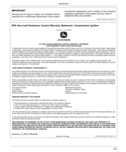 Alternative view of John Deere 844K SERIES II Loaders Operator's Manuals (OMT260592)