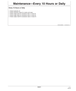 Alternative view of John Deere PA40 Worksite Pro Attachments Operator's Manuals (OMT261938)