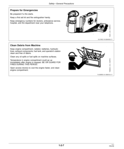 Alternative view of John Deere 770G, 772G, 770GP, 772GP Motor Graders Operator's Manuals (OMT262275)