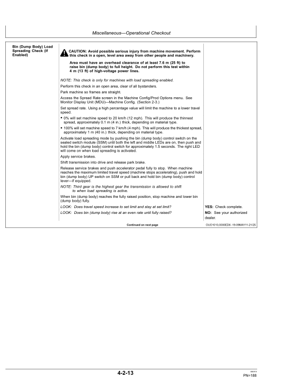 John Deere 250D, 300D Articulated Dump Trucks Operator's Manuals (OMT263512) - Image 2