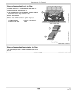 Alternative view of John Deere 850J Crawler Dozers Operator's Manuals (OMT275118)