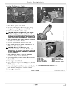 Alternative view of John Deere 624K Loaders Operator's Manuals (OMT275697)