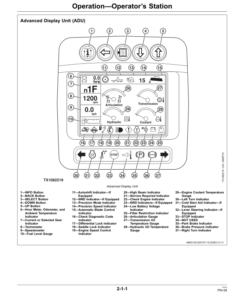 Alternative view of John Deere 670G, 672G, 670GP, 672GP Motor Graders Operator's Manuals (OMT278206)