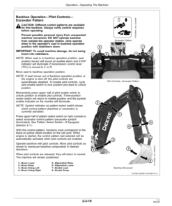 Alternative view of John Deere 310K Backhoe Loaders Operator's Manuals (OMT281948)