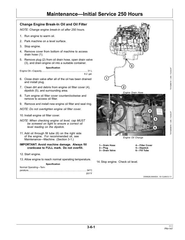 John Deere 703JH, 753JH, 759JH Tracked Harvesters Operator's Manuals (OMT288784) - Image 2