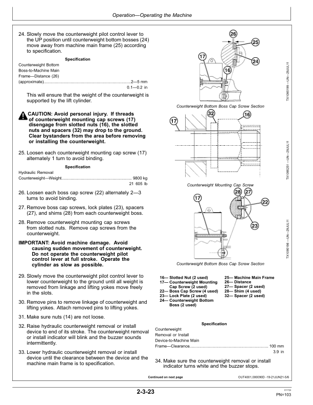 John Deere 670GLC Excavators Operator's Manuals (OMT293264) - Image 3
